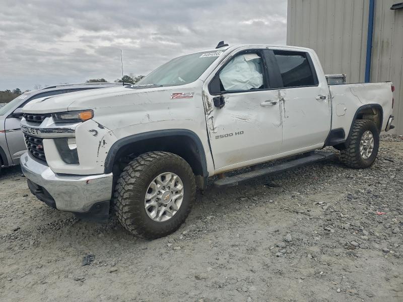 CHEVROLET SILVERADO 2021 with VIN 1GC1YNEY9MF248243 - Photo from auction