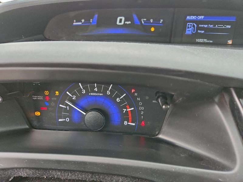 Photo 9 from auction – 2013 HONDA CIVIC LX with VIN 19XFB2F57DE085404