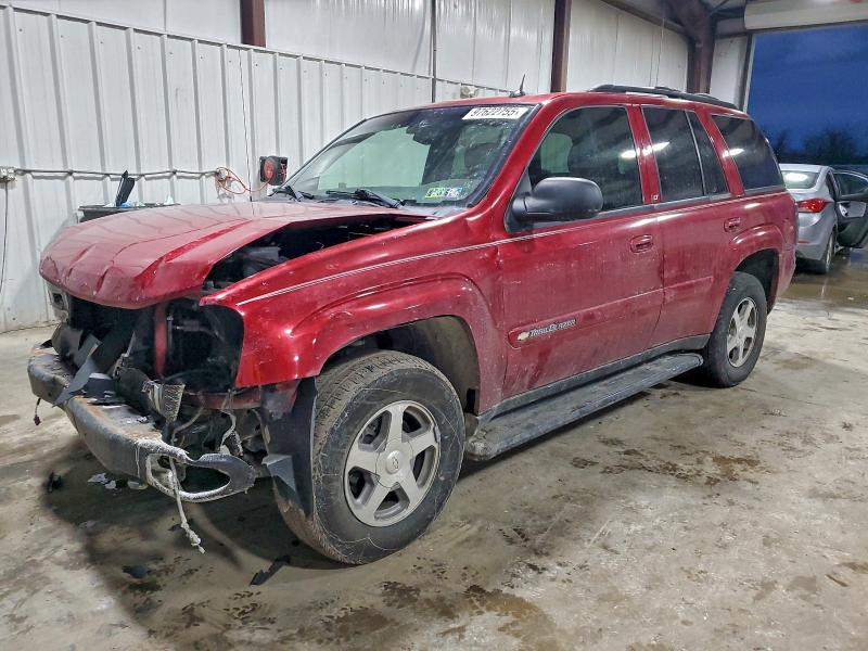 CHEVROLET TRAILBLAZE 2004 with VIN 1GNDT13S342122252 - Photo from auction