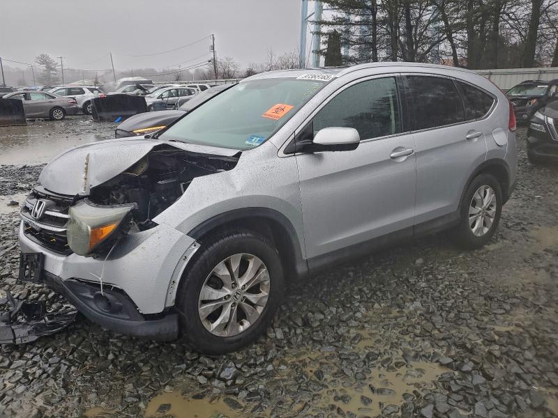 HONDA CR-V EXL 2014 with VIN 2HKRM4H73EH644865 - Photo from auction