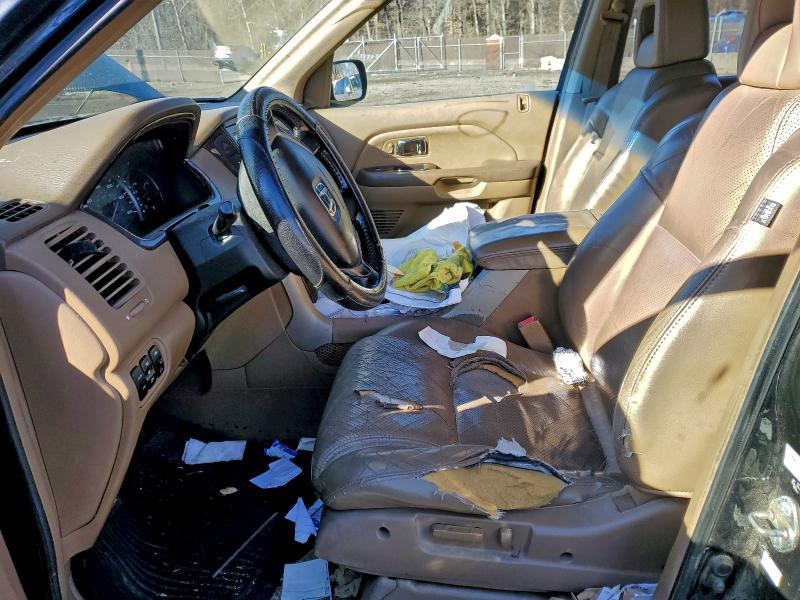 Photo 7 from auction – 2005 HONDA PILOT EXL with VIN 2HKYF18705H558708