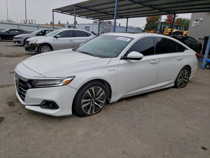 HONDA ACCORD HYB 2021 with VIN 1HGCV3F46MA001097 - Photo from auction