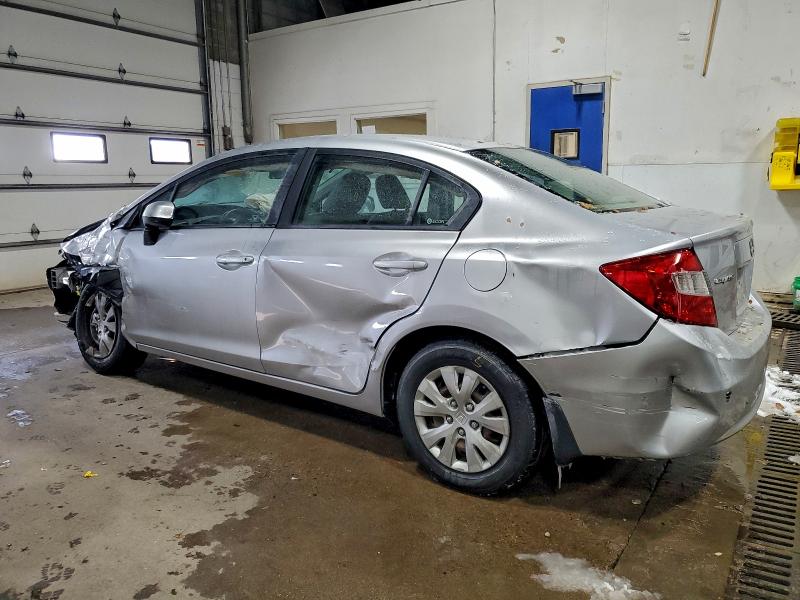 Photo 2 from auction – 2012 HONDA CIVIC LX with VIN 19XFB2F54CE107678