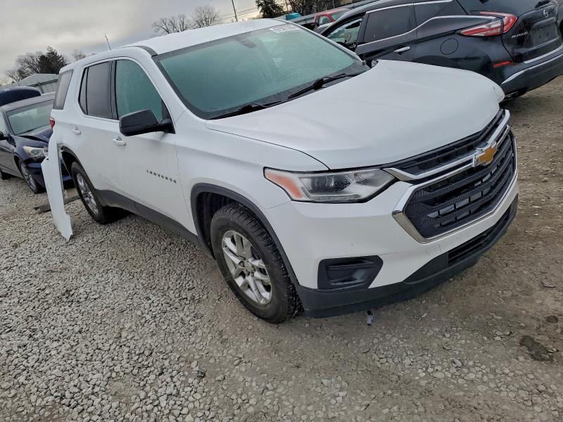 Photo 4 from auction – 2021 CHEVROLET TRAVERSE L with VIN 1GNERFKW0MJ176747