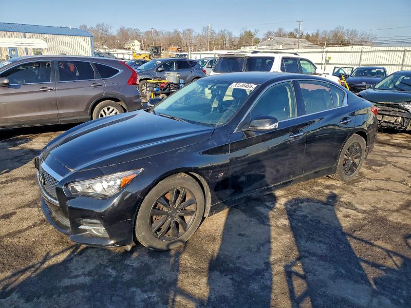 INFINITI Q50 BASE 2015 with VIN JN1BV7AP5FM334883 - Photo from auction