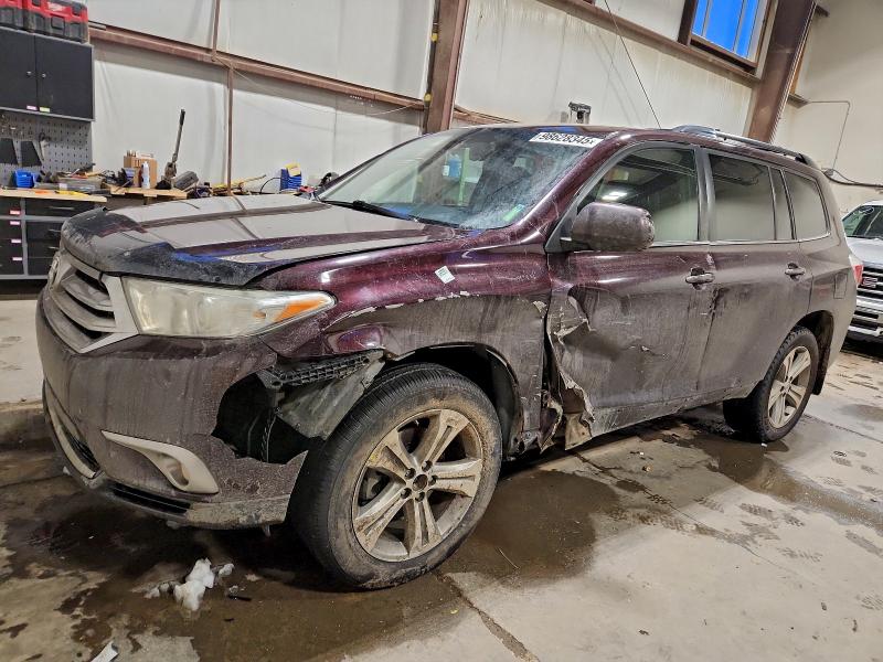 TOYOTA HIGHLANDER 2013 with VIN 5TDBK3EH1DS196326 - Photo from auction