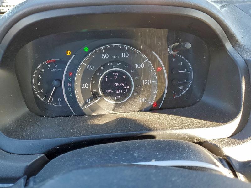 Photo 9 from auction – 2013 HONDA CR-V with VIN 5J6RM4H71DL031356