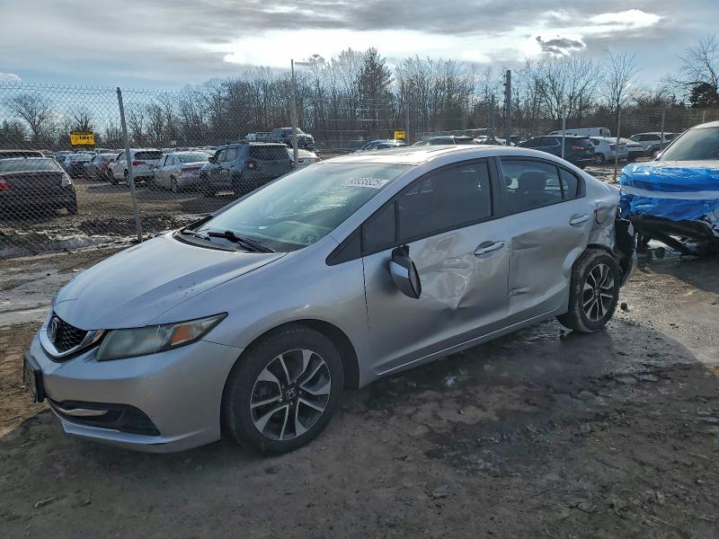 HONDA CIVIC EX 2013 with VIN 19XFB2F86DE227736 - Photo from auction
