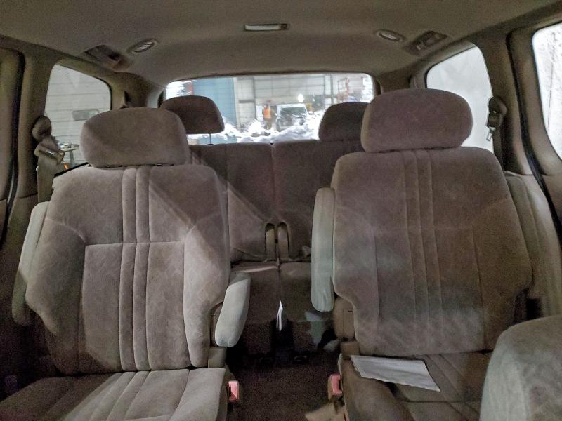 Photo 10 from auction – 2000 TOYOTA SIENNA LE with VIN 4T3ZF13C8YU268707