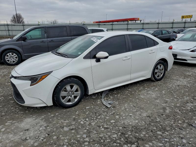 TOYOTA COROLLA LE 2022 with VIN 5YFEPMAE3NP273448 - Photo from auction