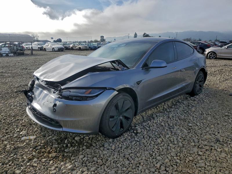 TESLA MODEL 3 2025 with VIN 5YJ3E1EA5SF066666 - Photo from auction