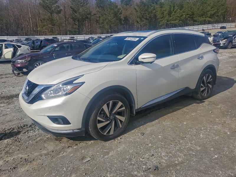 NISSAN MURANO 2018 with VIN 5N1AZ2MG2JN176352 - Photo from auction