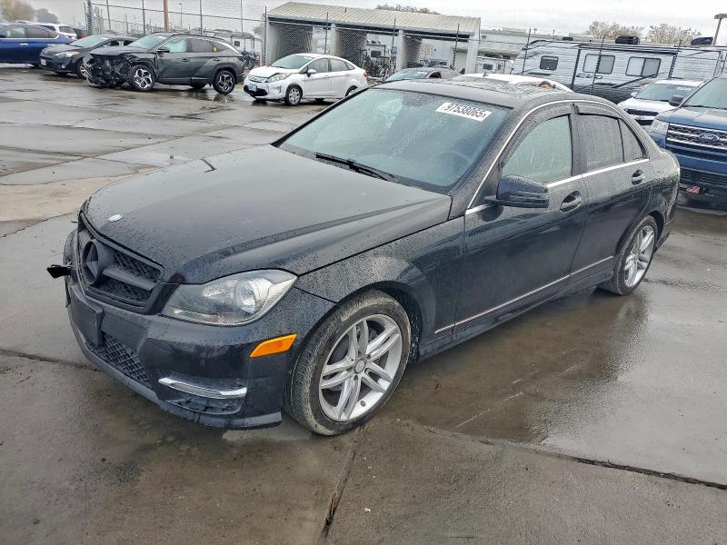 MERCEDES-BENZ C 2014 with VIN WDDGF4HB3EA966988 - Photo from auction