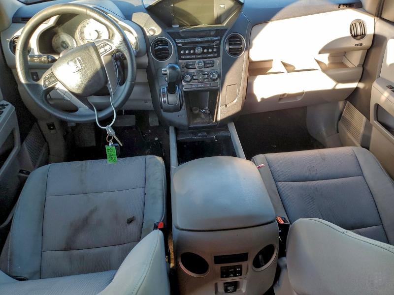 Photo 8 from auction – 2013 HONDA PILOT EX with VIN 5FNYF3H42DB013284