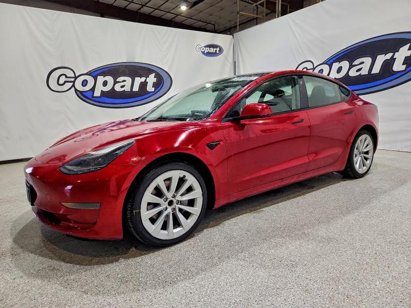 TESLA MODEL 3 2022 with VIN 5YJ3E1EA4NF304690 - Photo from auction