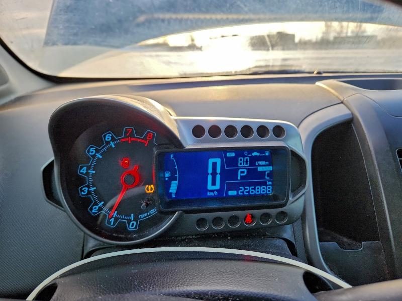 Photo 9 from auction – 2013 CHEVROLET SONIC LT with VIN 1G1JC6EH5D4243274
