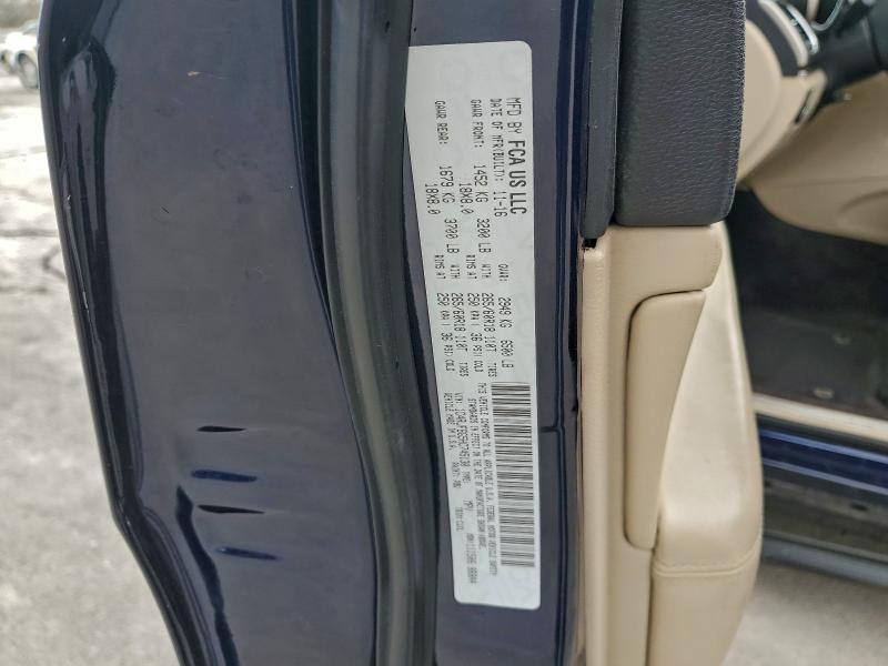 Photo 14 from auction – 2017 JEEP GRAND CHER with VIN 1C4RJFBG5HC745130