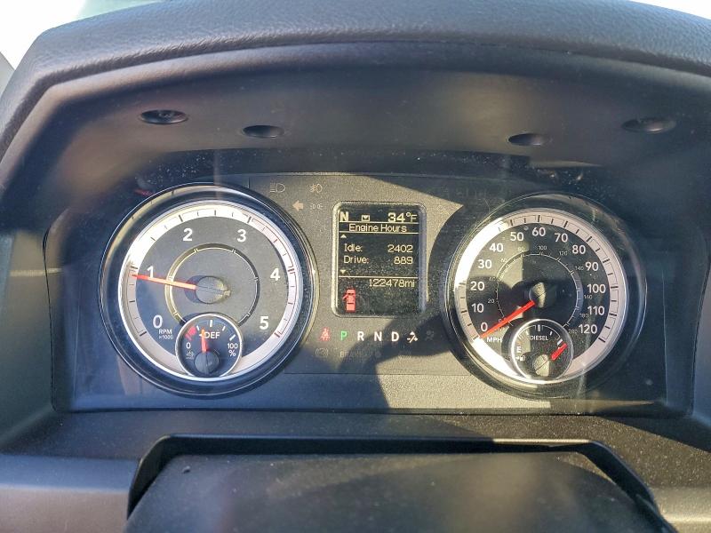Photo 9 from auction – 2018 RAM 2500 SLT with VIN 3C6UR5JL0JG156248