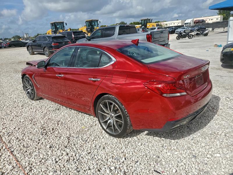 Photo 2 from auction – 2020 GENESIS G70 PRESTI with VIN KMTG44LA7LU059902