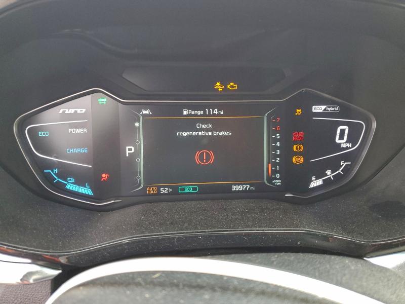 Photo 9 from auction – 2022 KIA NIRO TOURI with VIN KNDCC3LC8N5545515