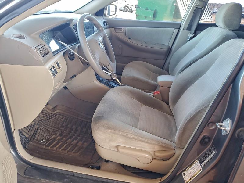 Photo 7 from auction – 2005 TOYOTA COROLLA with VIN 2T1BR32E85C409353