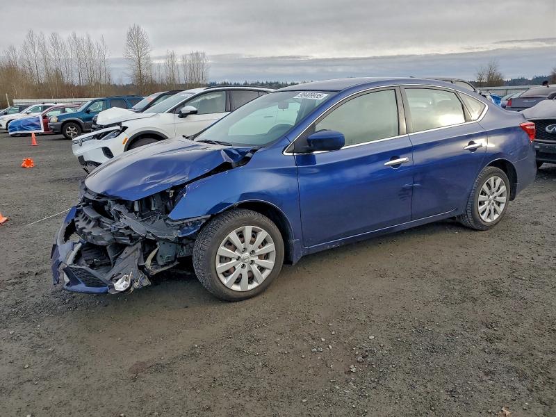 NISSAN SENTRA S 2017 with VIN 3N1AB7AP5HL710189 - Photo from auction