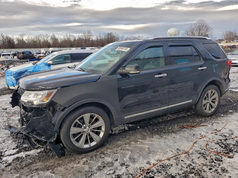 FORD EXPLORER L 2018 with VIN 1FM5K8F82JGA20105 - Photo from auction