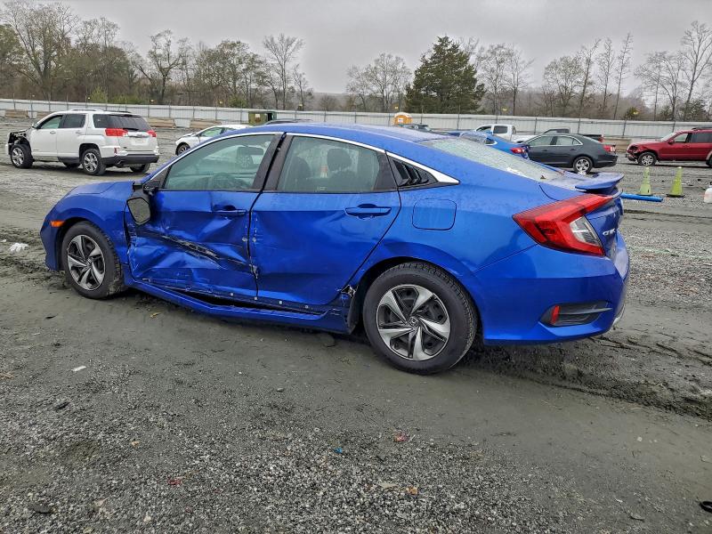 Photo 2 from auction – 2020 HONDA CIVIC LX with VIN 19XFC2F67LE024543