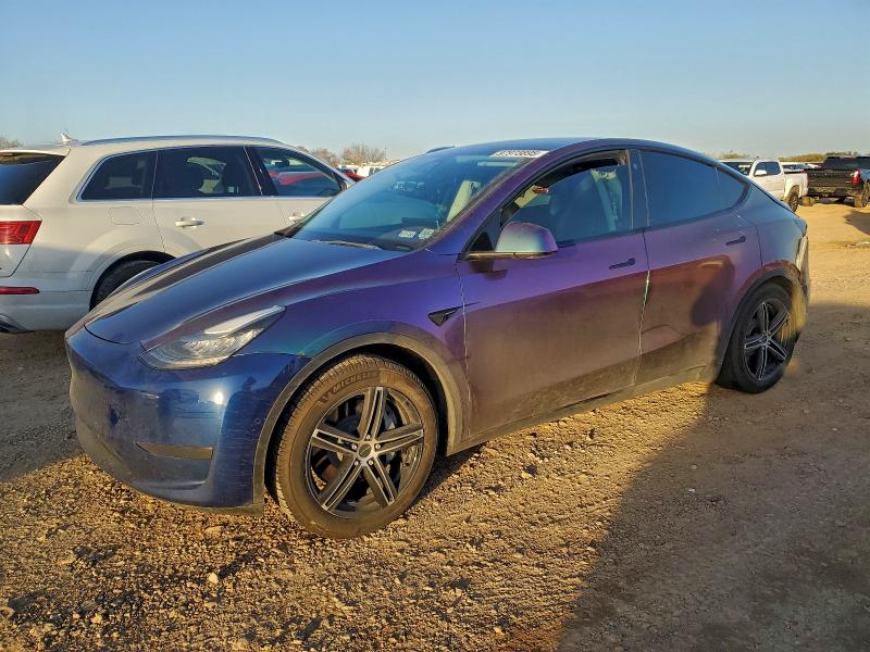TESLA MODEL Y 2021 with VIN 5YJYGDEE8MF143201 - Photo from auction