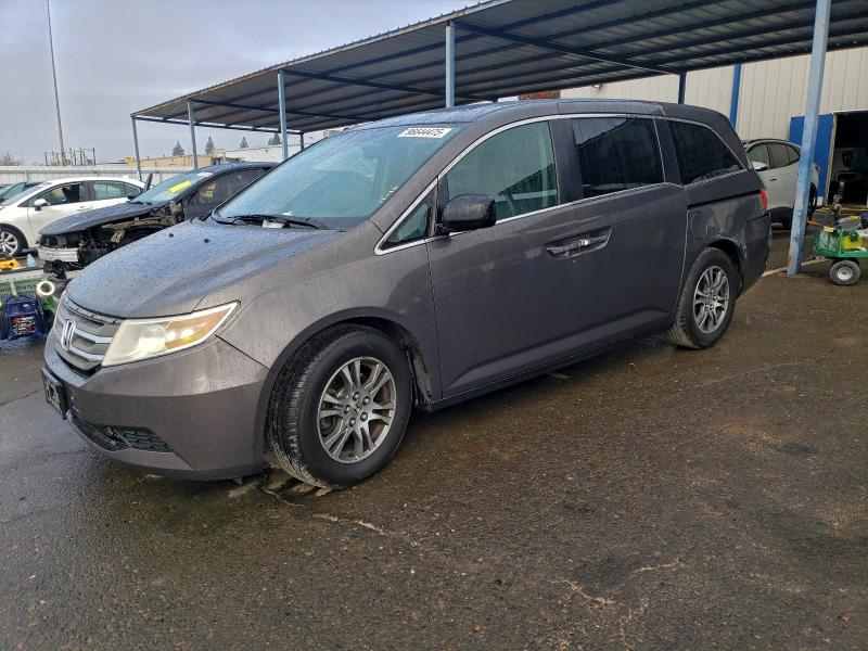 HONDA ODYSSEY EX 2013 with VIN 5FNRL5H67DB009788 - Photo from auction
