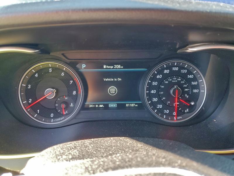 Photo 9 from auction – 2021 GENESIS G70 PRESTI with VIN KMTG44LA2MU072624
