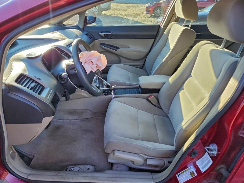 Photo 7 from auction – 2011 HONDA CIVIC LX with VIN 2HGFA1F52BH540868