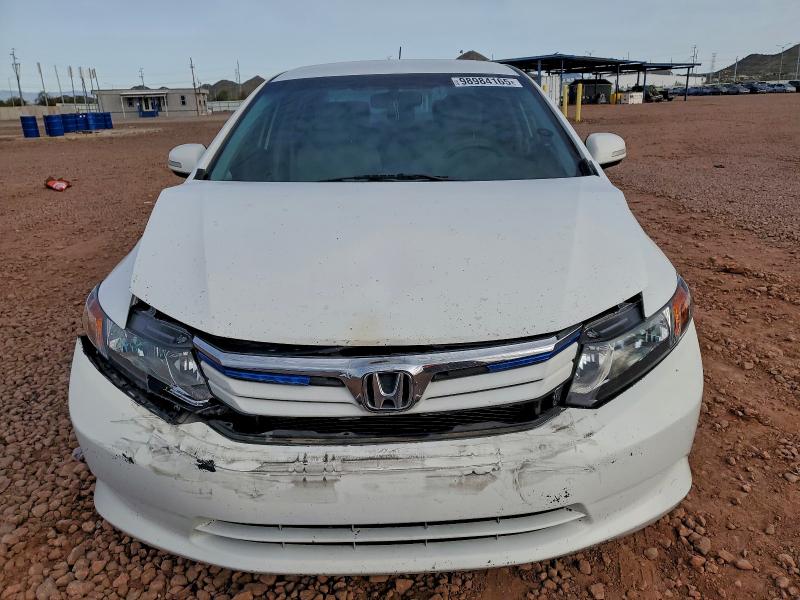 Photo 5 from auction – 2012 HONDA CIVIC HYBR with VIN JHMFB4F22CS003204