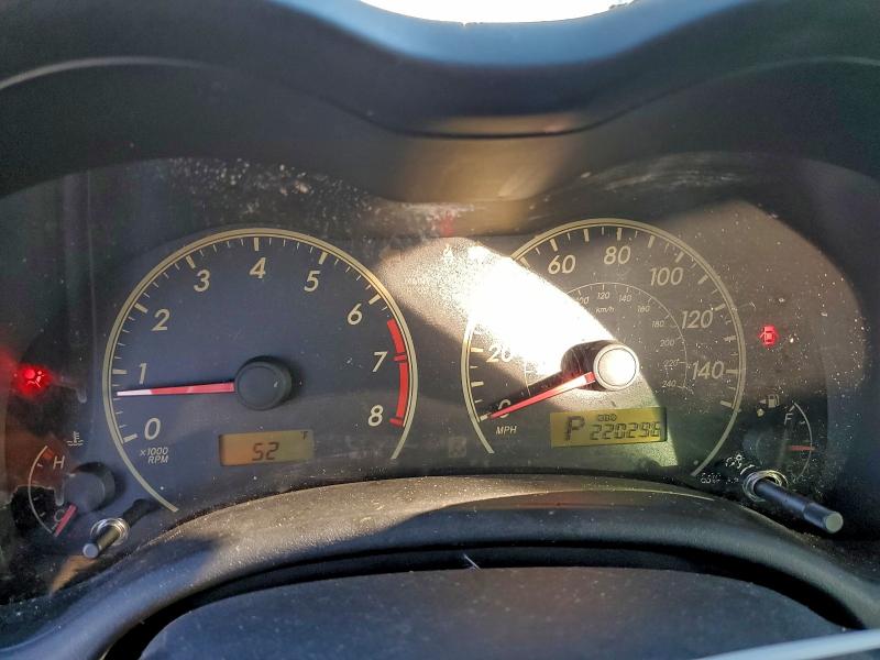 Photo 9 from auction – 2011 TOYOTA COROLLA BA with VIN JTDBU4EE5B9124028