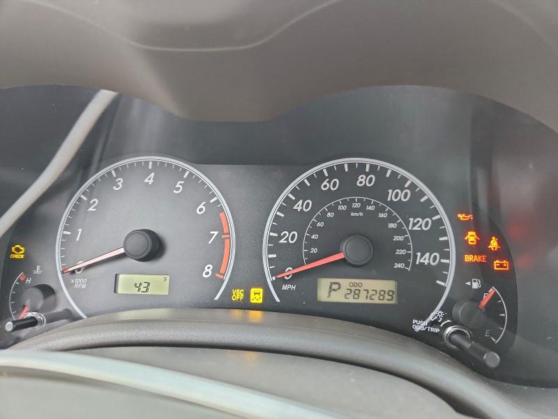 Photo 9 from auction – 2010 TOYOTA COROLLA BA with VIN 2T1BU4EEXAC529309