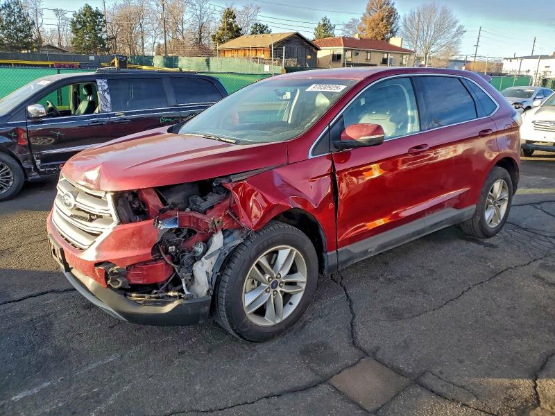 FORD EDGE SEL 2016 with VIN 2FMPK4J92GBB75240 - Photo from auction