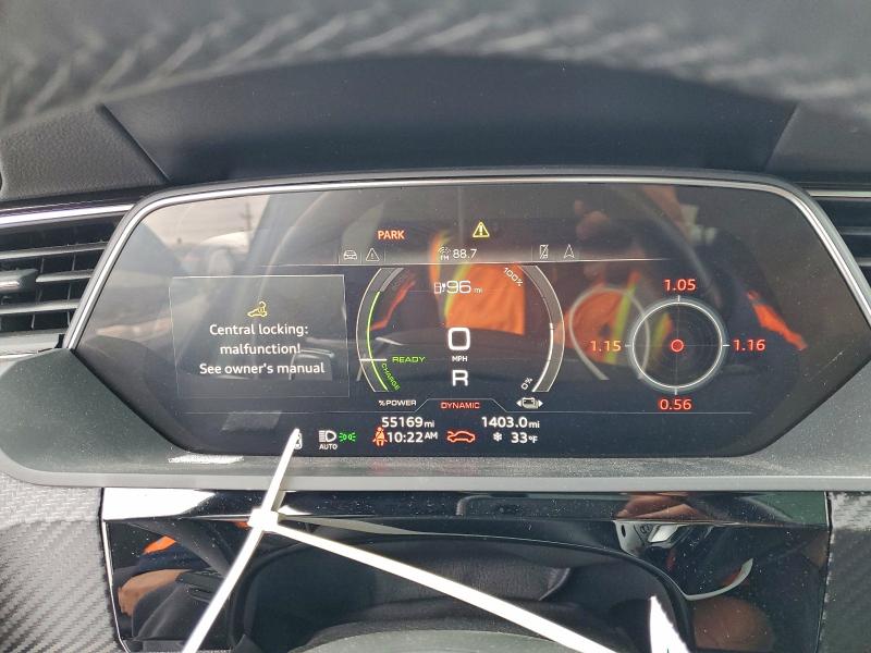 Photo 9 from auction – 2022 AUDI E-TRON PRE with VIN WA1LABGE0NB011125