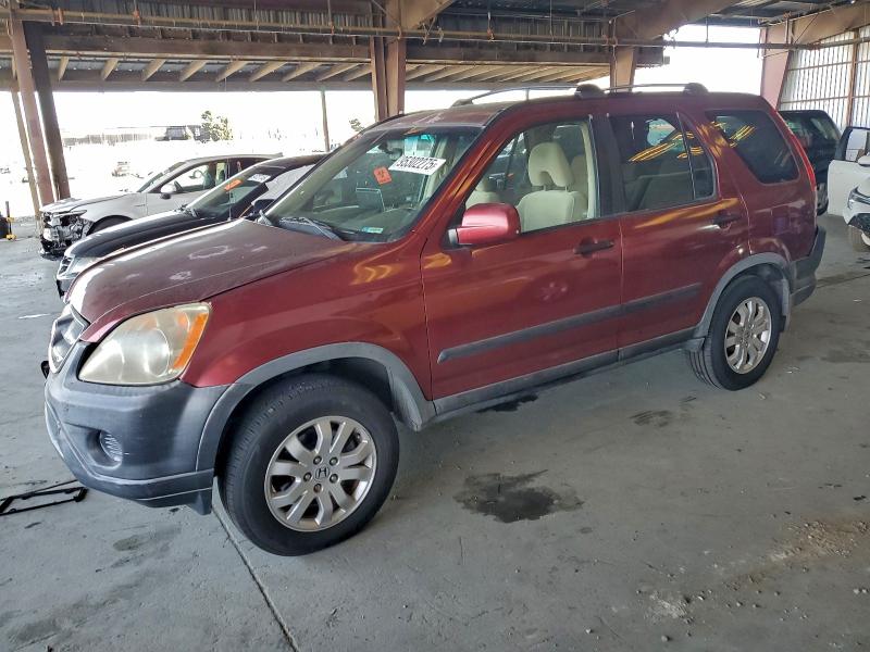 Photo 1 from auction – 2006 HONDA CR-V EX with VIN JHLRD78866C032895