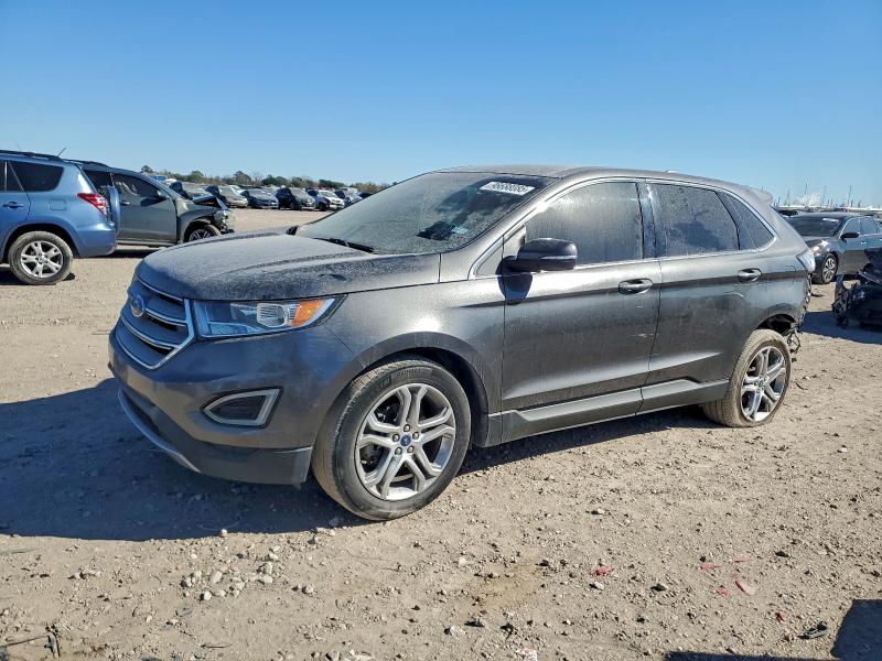 FORD EDGE TITAN 2017 with VIN 2FMPK3K95HBB76103 - Photo from auction