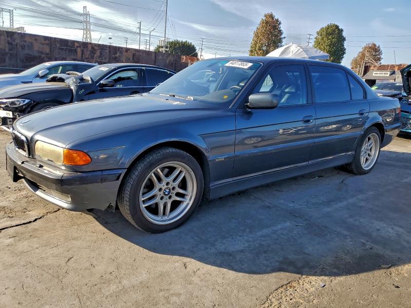 BMW 740 IL 2001 with VIN WBAGH83401DP31345 - Photo from auction