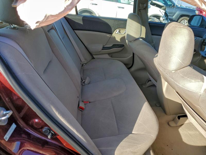 Photo 10 from auction – 2012 HONDA CIVIC EX with VIN 19XFB2F89CE024015