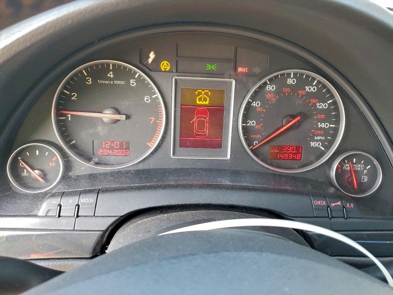 Photo 9 from auction – 2004 AUDI A4 1.8T with VIN WAUJC68EX4A050805