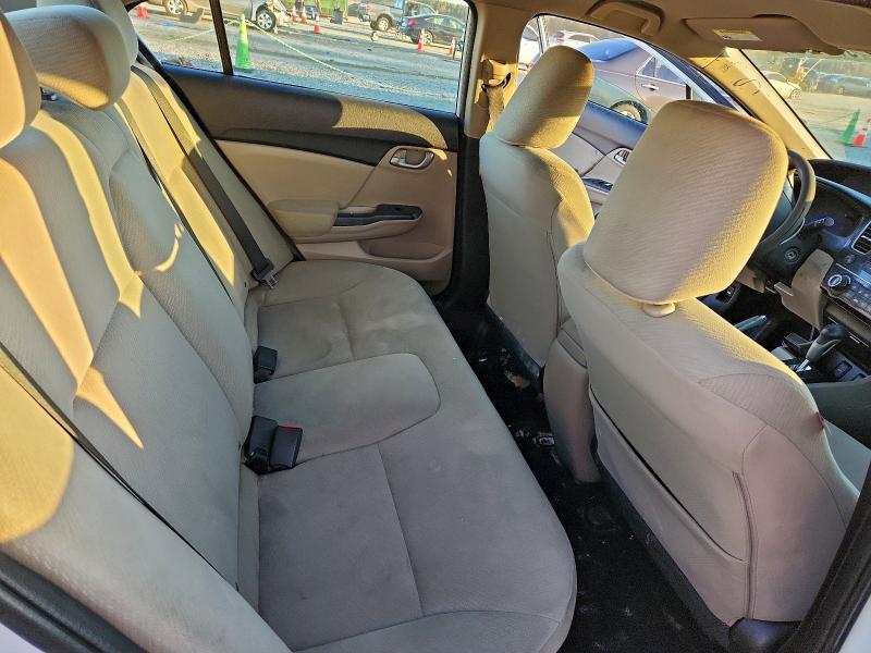 Photo 10 from auction – 2013 HONDA CIVIC LX with VIN 2HGFB2F57DH560846