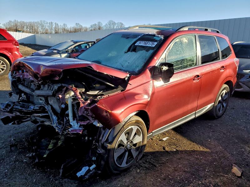 SUBARU FORESTER 2 2017 with VIN JF2SJAEC6HH437269 - Photo from auction