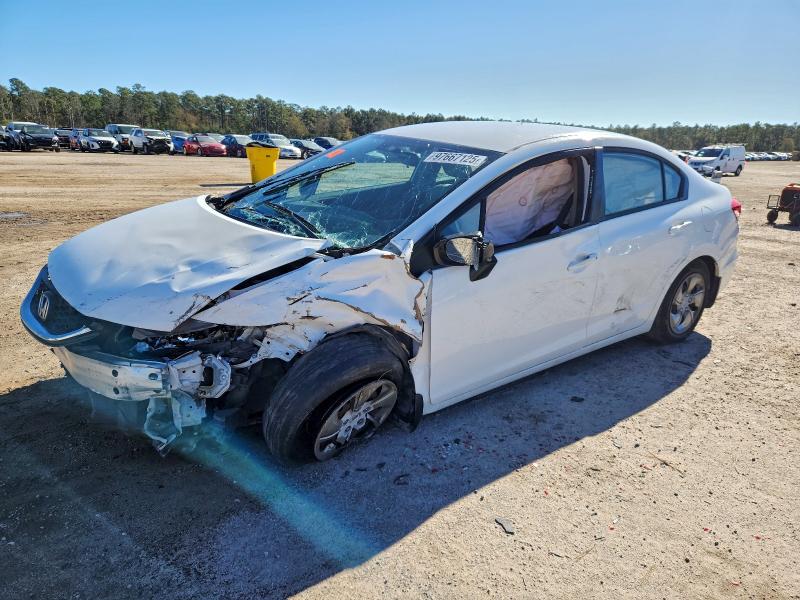 HONDA CIVIC LX 2015 with VIN 19XFB2F59FE006057 - Photo from auction