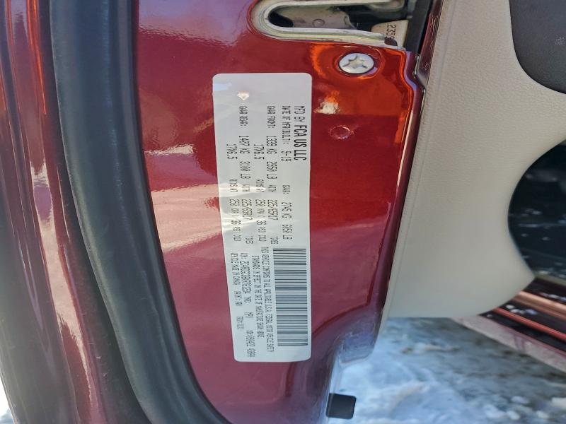 Photo 14 from auction – 2019 DODGE GRAND CARA with VIN 2C4RDGCG6KR761234