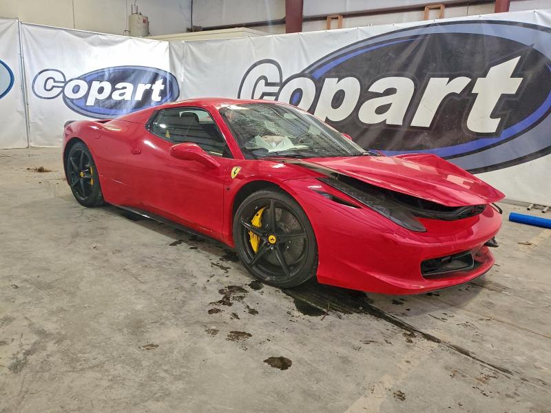 Photo 4 from auction – 2013 FERRARI 458 SPIDER with VIN ZFF68NHA4D0190518