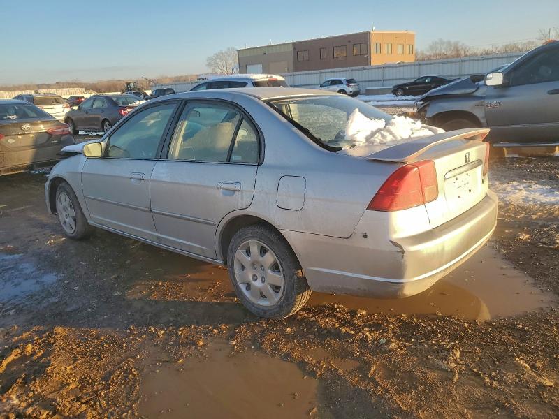 Photo 2 from auction – 2001 HONDA CIVIC EX with VIN JHMES26791S004830
