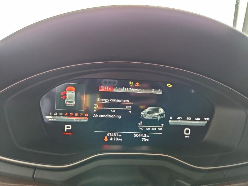 Photo 9 from auction – 2023 AUDI A5 PREMIUM with VIN WAUCBCF54PA035864