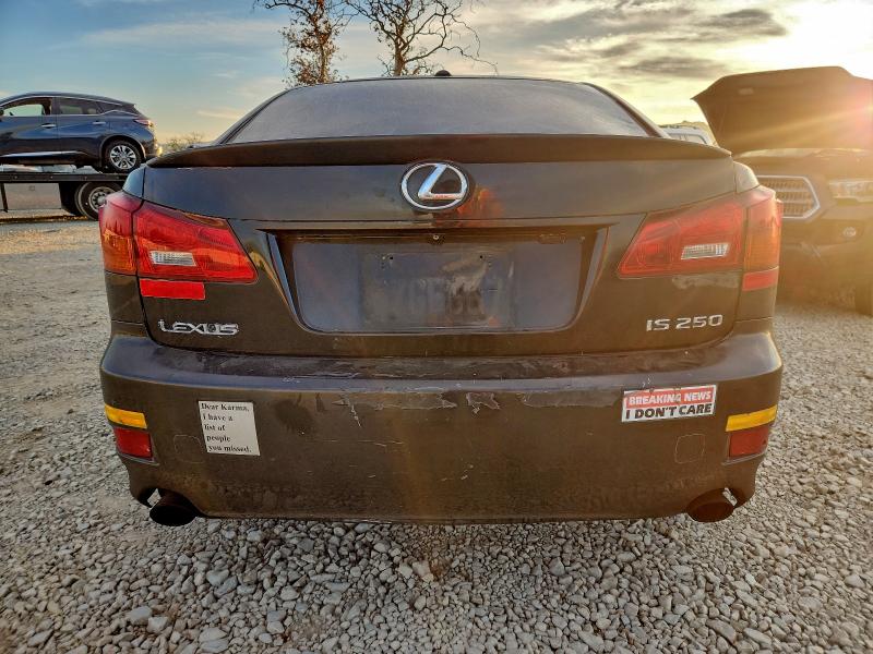 Photo 6 from auction – 2007 LEXUS IS 250 with VIN JTHBK262875041561
